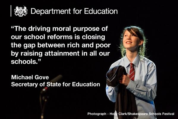 educationgovuk's tweet image. Celebration. Ambition. Inspiration #EdReform14
