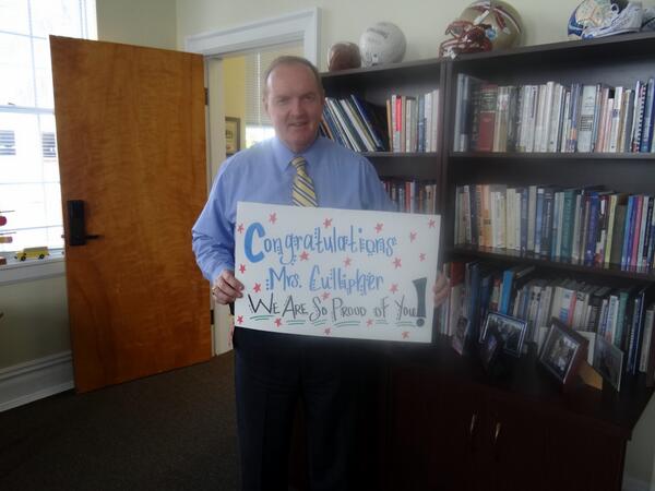 <a href="/EducationFL/">Florida Department of Education</a> Good Luck TOY State Finalist <a href="/DarylCullipher/">Daryl Cullipher</a>! We are so proud of you! #FLtopteachers <a href="/Macys/">Macy's</a>