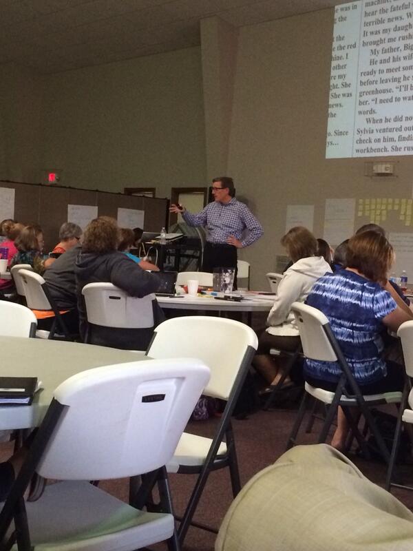 usd264sup's tweet image. @KellyGToGo presenting at #perk literacy institute day in Garden City #swprsc #ksed #midamericannazarene