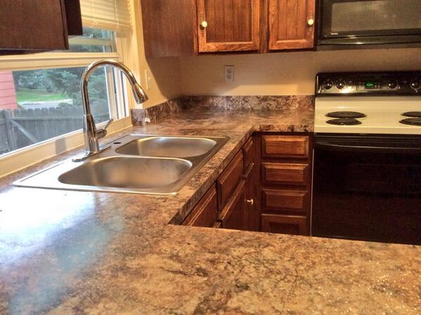 crewmaxinc's tweet image. #Crewmax installed new #laminatecountertops in a #boulderhome today including new #kitchensink #remodel #countertops