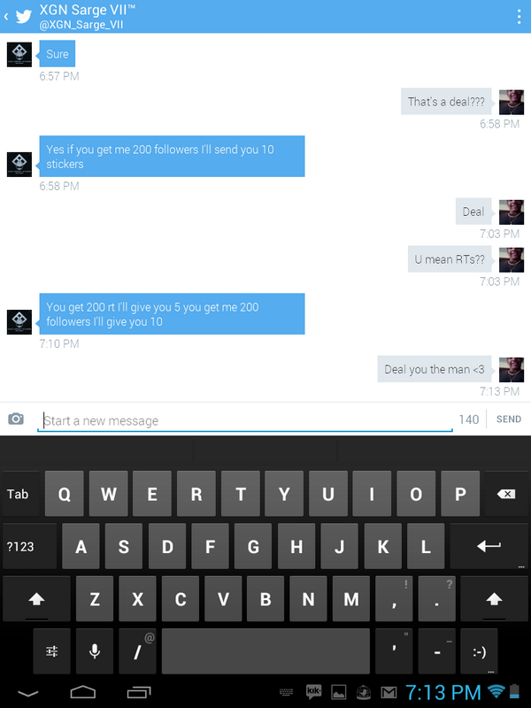 ravens6576's tweet image. Come support a brother RT this &amp;amp; follow @XGN_Sarge_VII get me 200 RTs then RT guys! RT @XGNRetweets @Mr_XGN