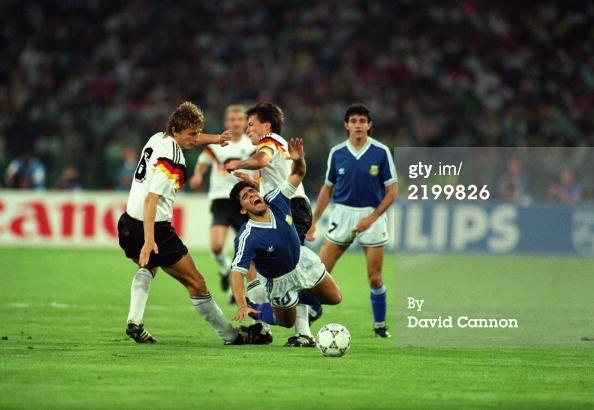 GettySport's tweet photo. As they did in 1986 &amp; 1990, #GER and #ARG will meet in the #WorldCup Final. @Argentina @DFB_Team @FIFAWorldCup http://t.co/1y9e6VMZpd