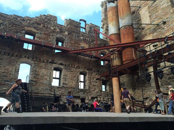 Mill City Ruins- Tosca Dress Rehearsal!