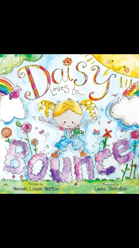 “@potsy16: My daughter is the #illustrator of this @Daisy_L2Bounce  she is @daisyraedesign #handmadehour  ” beautiful