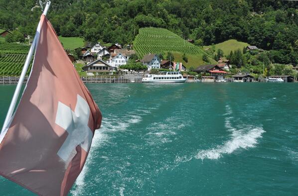 hg52Graf's tweet image. Schiff Quinten auf dem Walensee bei Unterterzen - Schiff Alvier in Quinten (06.07.2014) &amp;lt;Boattrip&amp;gt;