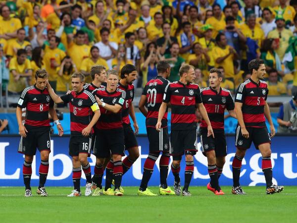 The Germans look poised to win their fourth World Cup. (@FiveThirtyEight/Twitter) The Germans look poised to win their fourth World Cup. (@FiveThirtyEight/Twitter)