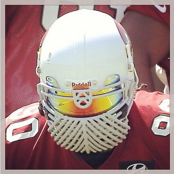 _Sports_Gear's tweet photo. If these helmets aren't intimidating I don't know what is... http://t.co/XDMbY5gLlJ