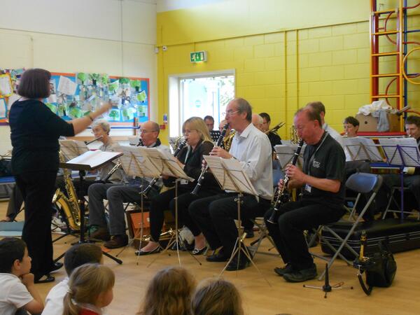 There was a lot of FUN to be had this afternoon! Fantastic brass band performance from our Artforms friends...