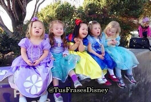 Ellas también son princesas Disney.