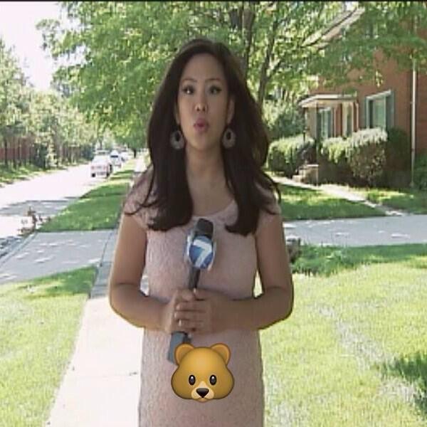 MrsDocThompson's tweet photo. 🐻- "daddy isn't the only one on TV! I'm on TV, too! But I don't think I like it!"

@DocThompsonShow http://t.co/s70GPqeyd1