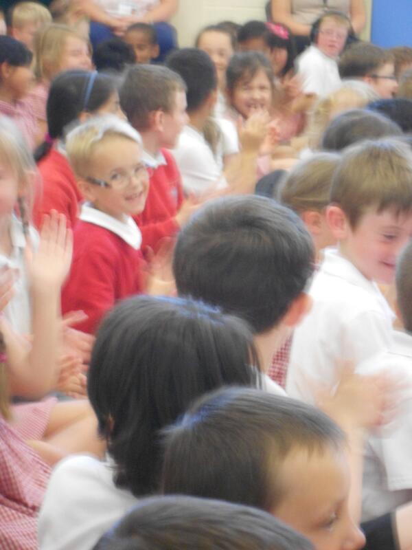 The children were highly entertained - I don't think I have ever seen smiles on so many faces!