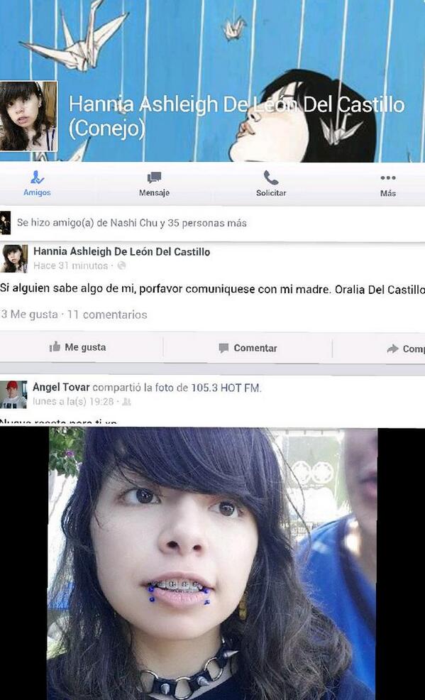 dia6gz's tweet photo. Ayuda por favor, no se sabe de ella desde el sabado por la noche #Monterrey http://t.co/TgKyh9lhXS