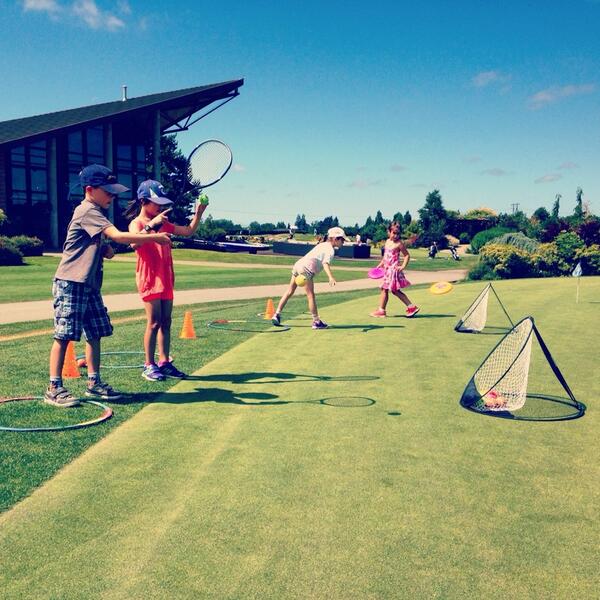 This is not your typical golf camp. #trainingathletesfirst <a href="/MayfairLakes/">Mayfair Lakes Golf</a>