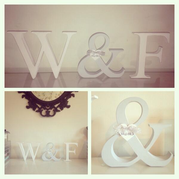 DesignsLilac's tweet image. Stunning new #wedding #initials #perfectgift for the #happycouple #weddingpresent #personalised #unique #couple #gift