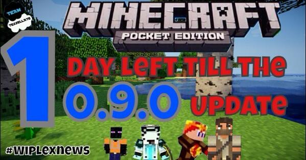 Ah!!! One more day till .9.0 is out!!! Retweet if you can't wait to play it. News brought to you by <a href="/TeamTessellate/">Team Tessellate</a>