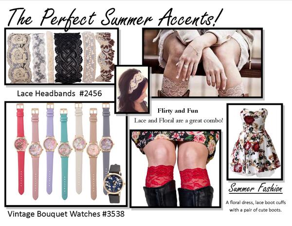_Pacificsilver's tweet image. Fun Summer Fashions! #WholesaleJewelry #fashionjewelry #pacificsilver #lace #lacebootcuffs #summerfashion