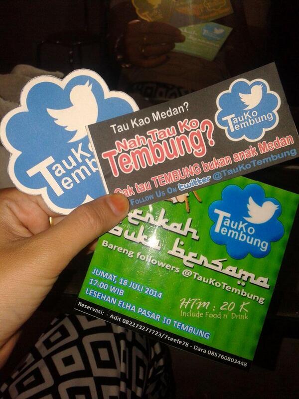 AnakUNIMED's tweet photo. Bukber w/ Followers @TauKoTembung &amp; @AnakUNIMED | 18 Juli 2014 | at Lesehan ELHA Pasar 10 Tembung :) PIN:7D044198 http://t.co/hARytcAmg0