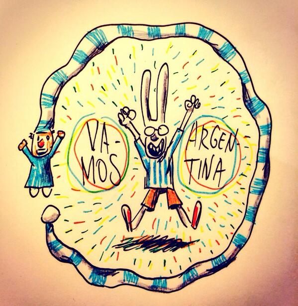 porliniers's tweet photo. A mí Mascherano una vez me dijo: "Hoy te convertís en conejo" http://t.co/fl0DaQpuTe