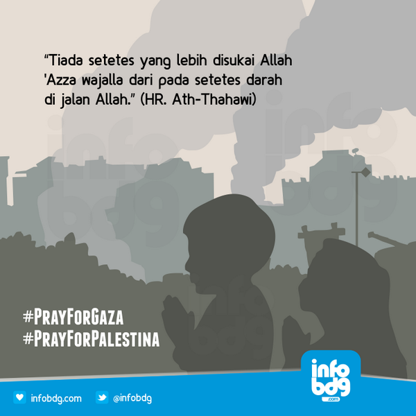 Mari kita berdoa semoga warga Palestina diberi perlindungan dan keselamatan #SavePalestine