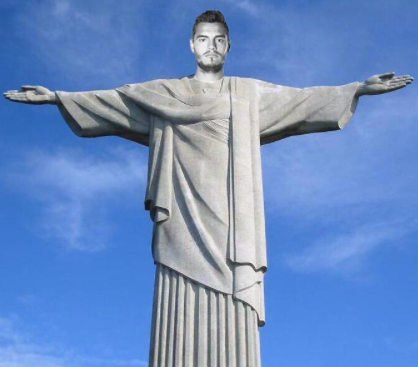 Nikgaturro's tweet photo. #ElPapelitoDeRomero El nuevo Cristo Redentor en Brasil!!! Vamos #ARG !!!! http://t.co/xIzuLZnfQz