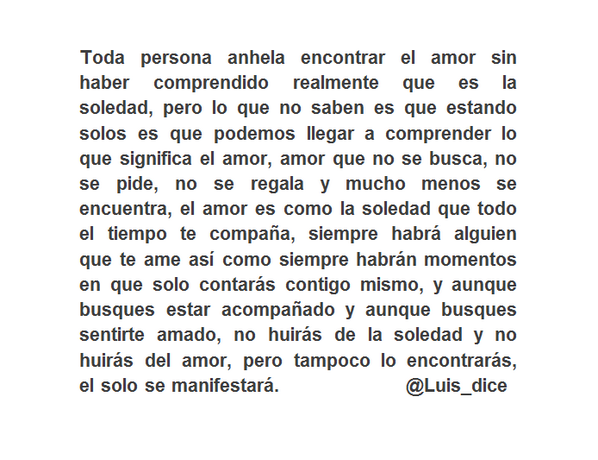 Luis_dice's tweet photo. Toda persona anhela encontrar el amor. http://t.co/Lic4eVaZF4