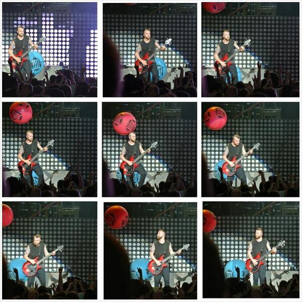 RRayne's tweet photo. "@zack_davis0: @paramore  collage when a balloon hit @schzimmydeanie  last night at DTE #MONUMENTOUR http://t.co/OjOGZUAcfD" @pmore_NFG