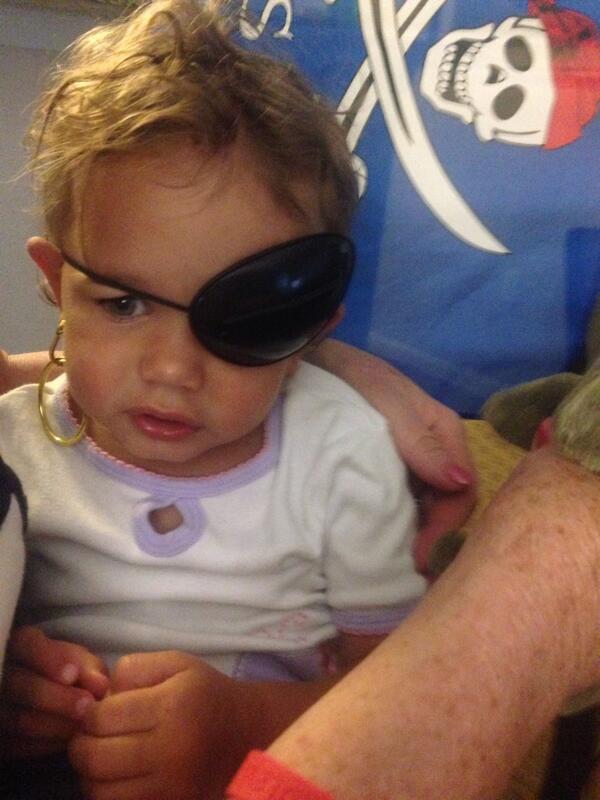 DocGaitonde's tweet photo. You're never too young to become a pirate #partoftheshippartofthecrew http://t.co/la7WIKGlLg