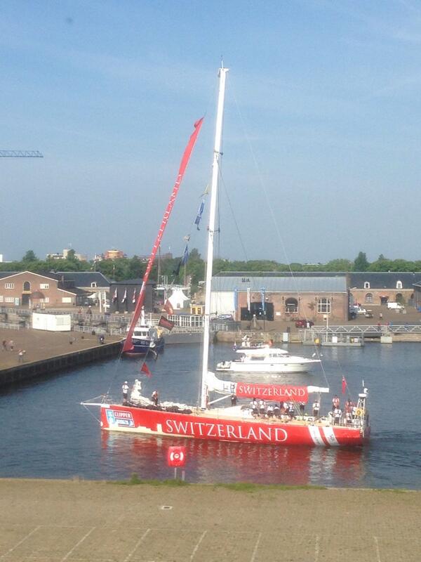 EdLaagland's tweet image. @ClipperRace leaving port of Den Helder #P&amp;amp;O enjoying the presentation and music #fastsailing