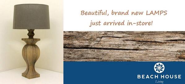 BeachHouseInt's tweet image. It is said that accent lighting adds drama to a room by creating visual interest.. Our brand new lamps are gorgeous!