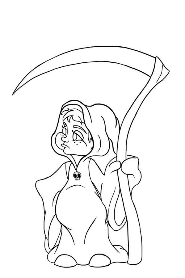 sebasbrca's tweet photo. Grim reaper for @Sketch_Dailies http://t.co/CvUoqDSGtA