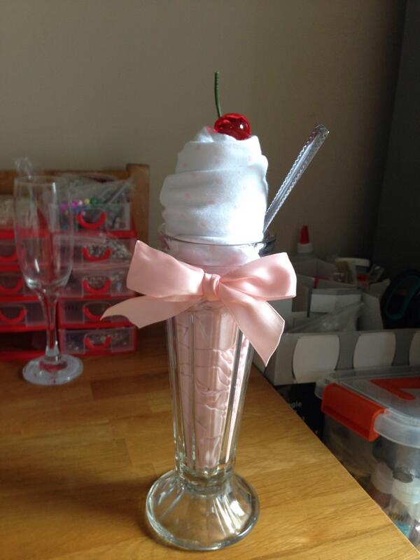 Baby onesie sundae ❤