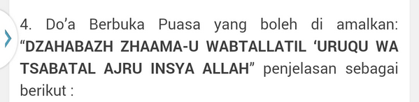 A: untuk doa berbuka puasa yang disarankan ada di twitpict  <a href="/aditbram/">adityabramana</a> <a href="/Dompet_Dhuafa/">adamahna mitra karya</a> #ustadzVIVA
