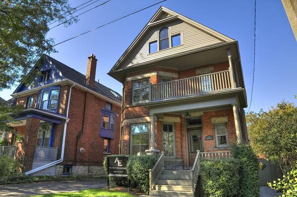 Pic of the day! A classic 1915 2 1/2 storey brick beauty. #Enhanced in 2011 #AddisonEstates #PropertyEnhancement