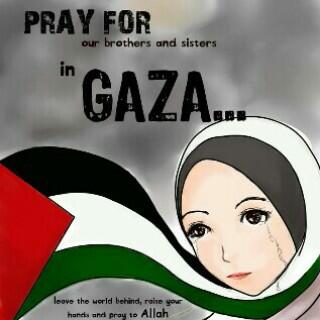 Doakan saudara2 di Palestina .. #SaveGaza
