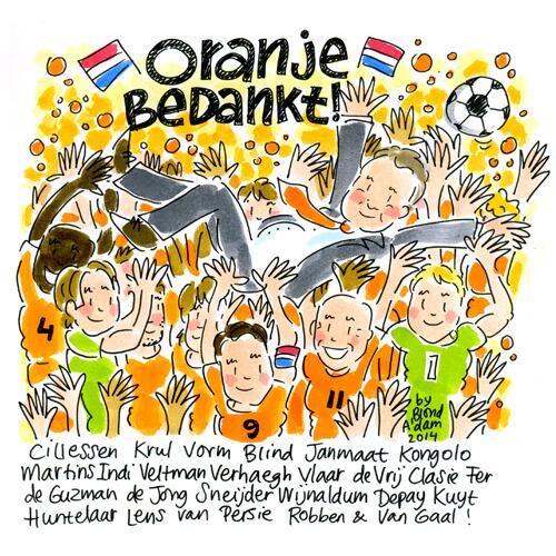 Discreet voor de hand liggend Zuiver Blond Amsterdam on Twitter: "Oranje bedankt! #WK2014 #oranjebedankt  http://t.co/FLBQfepSV5" / Twitter