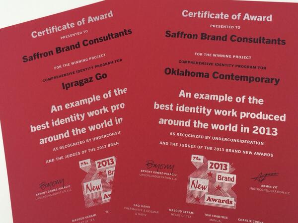 saffronbc's tweet photo. Proudly sharing our Brand New @ucllc Awards http://t.co/1MDzXxiK9U