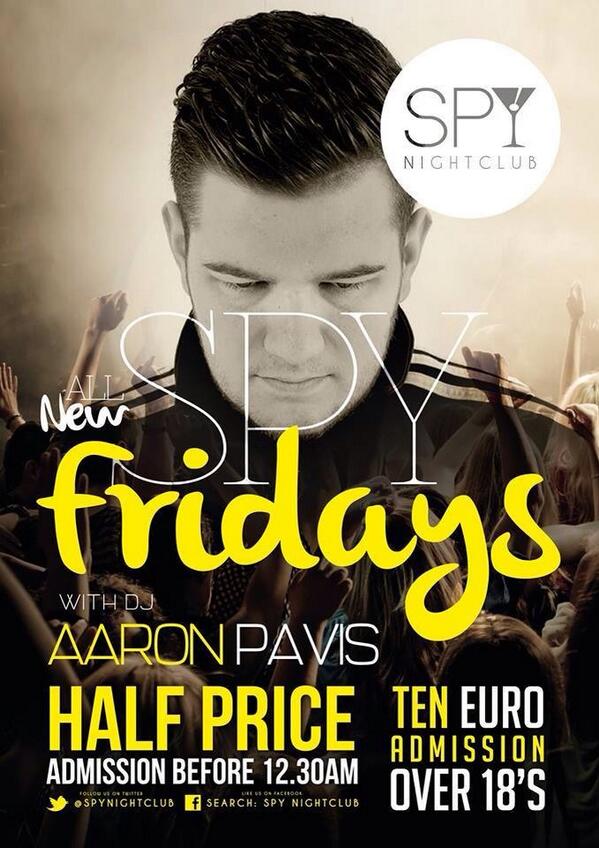 SpyNightclub's tweet photo. WIN FREE Admission for 4 and 4 Free Cocktails... Just RT &amp; Follow ... http://t.co/z02Pf8FeDB