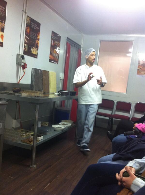 Choc Norris working his magic🍫