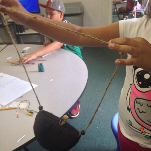 pammoran's tweet image. Power of informal making - what one maker neighborhood child showed me - her own bag. #acps #learn2make @MakerEdOrg