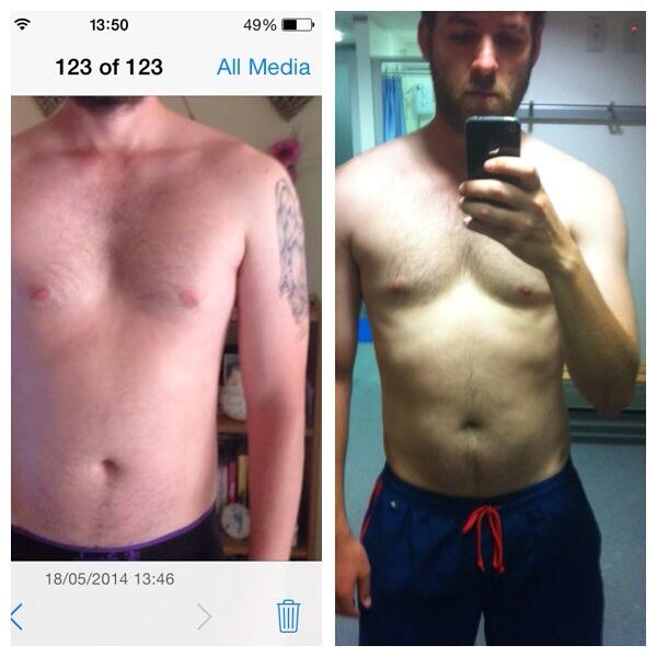 DannyDannystaf's tweet image. Still a fatty but getting there lost 14lb and nearly 3 inches gunna keep on going small steps
