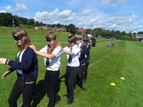 S6F's tweet image. @FileySchool enjoying the rare sunshine with some teambuilding activities @S6F followed by forensic experiments #CSI