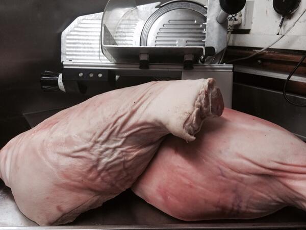 Long year ahead waiting for the Palmerston 1st Parma ham !