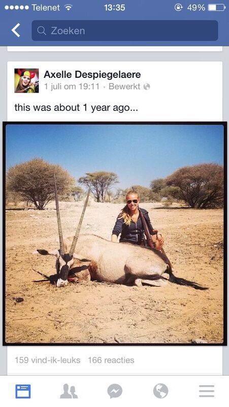 wkbabe niet zo onschuldig zoals men denkt.. Schiet onschuldige dieren en poseert <a href="/HLN_BE/">HLN.BE</a> <a href="/VTMNIEUWS/">VTM NIEUWS</a> <a href="/Nieuwsblad_be/">Nieuwsblad.be</a>