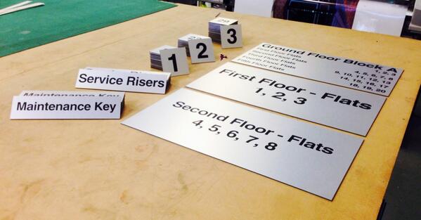 BizImageDan's tweet image. Shiny new brushed alipanel signs for Fulneck House went out today! @BizImageAndy @BizImagePromo