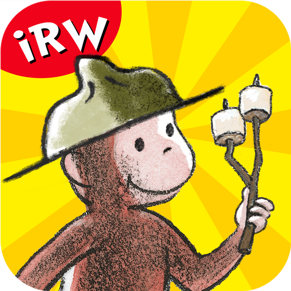 apprendsavec's tweet image. Téléchargez notre livre interactif "Georges le petit curieux fait du camping" dans l'App Store bit.ly/1sBKeIA