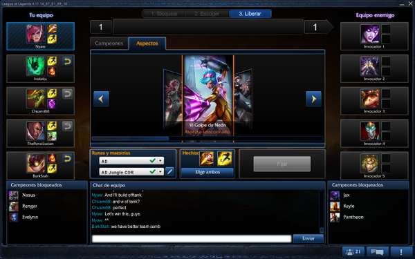 pituflaustio's tweet image. #Rankedtime en #LoL :D
¡Vi jungle, let's win this!