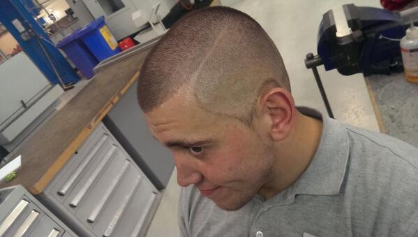 Wtf. New hair styles gone mad.he needs help