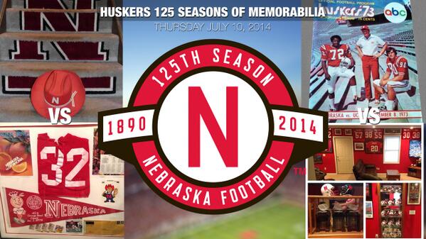 Huskers's tweet photo. #Huskers125 Sweet 16 FINAL DAY.
#HatAndStairs vs #IMHipp
#1stProgram vs #MiniTrophies
Vote >> http://t.co/aefojC4fBD http://t.co/m8RJueOSES