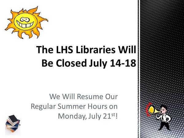 LJHS_Library tweet picture