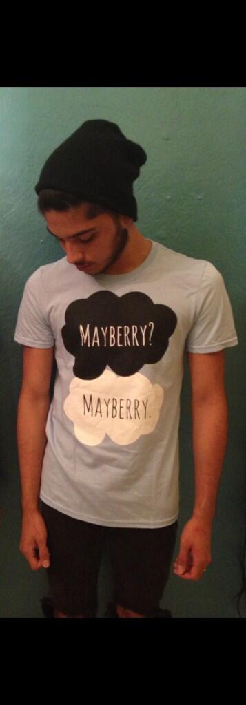 Mayberryband's tweet photo. NEW #tfiof inspired tee's up now!
Get them before they're gone! They're selling quick!
$14.99
http://t.co/JcLl79TebX http://t.co/wv7yyLtoBE